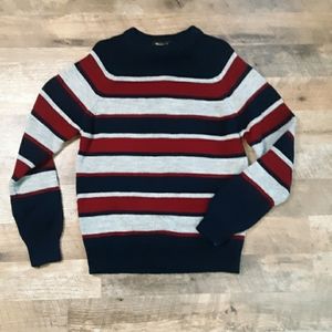 Vintage David Gregg Knit Striped Sweater Men's Size Medium